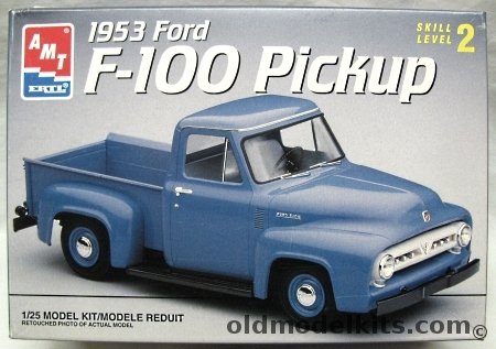 AMT 1/25 1953 Ford F100 Pickup Truck - (F-100) - Bagged, 6487 plastic model kit